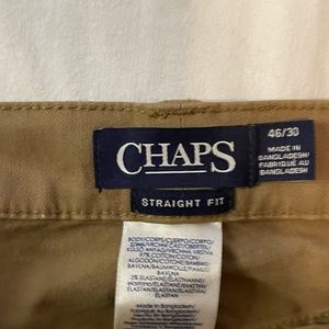 Khaki chaps pants size 46x30 these pants are really comfortable and casual!